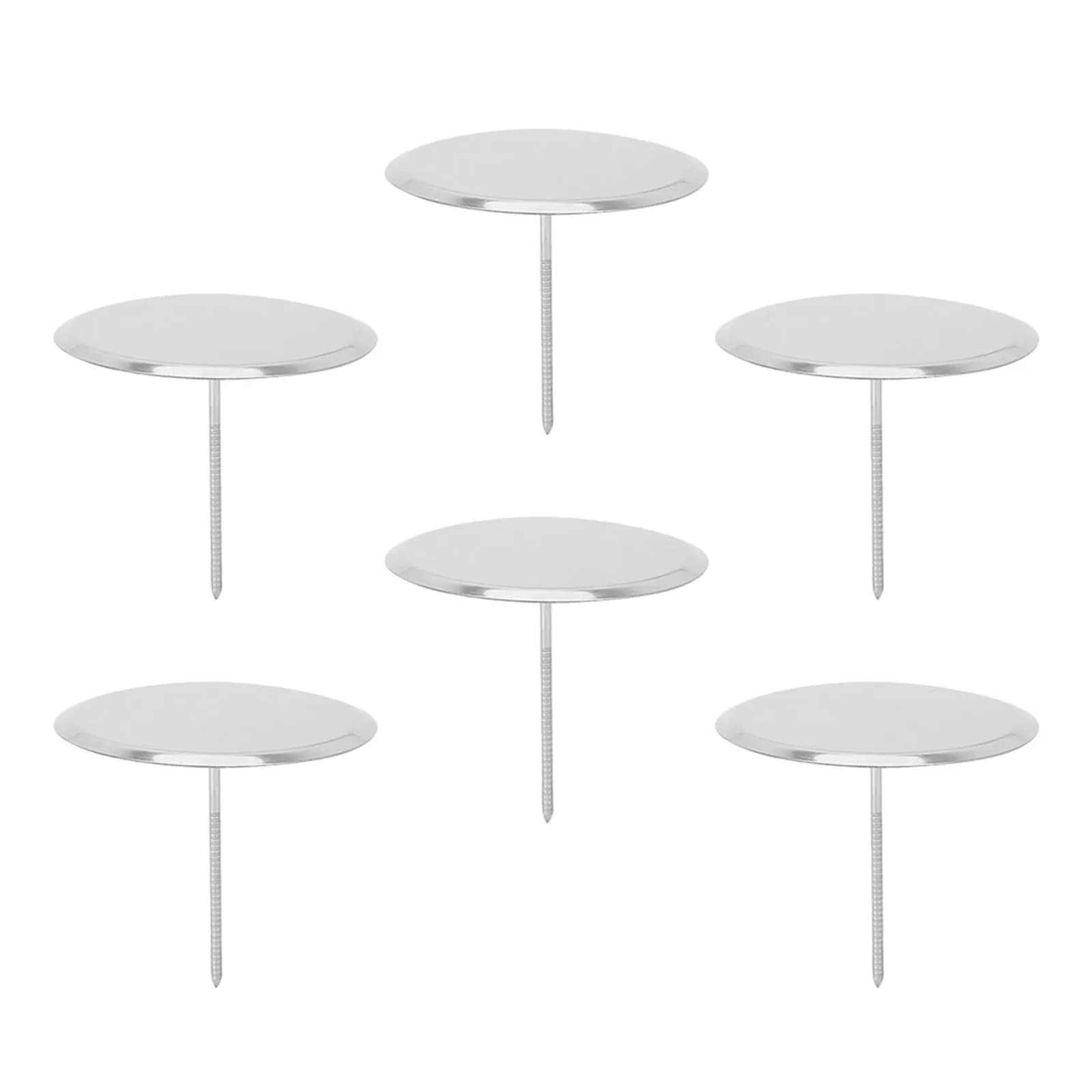 Set di 6 Pezzi per Decorazione Torte, Chiodi per Fiori in Acciaio Inox Riutilizzabili, Set per Decorare con Fiori, Cupcake, Rose, Strumenti per Scultura Torte
