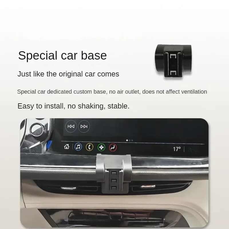 2020-2023 Per Buick Envision S Plus Supporto per telefono cellulare Caricatore wireless Supporto per auto Staffa di navigazione Supporto GPS