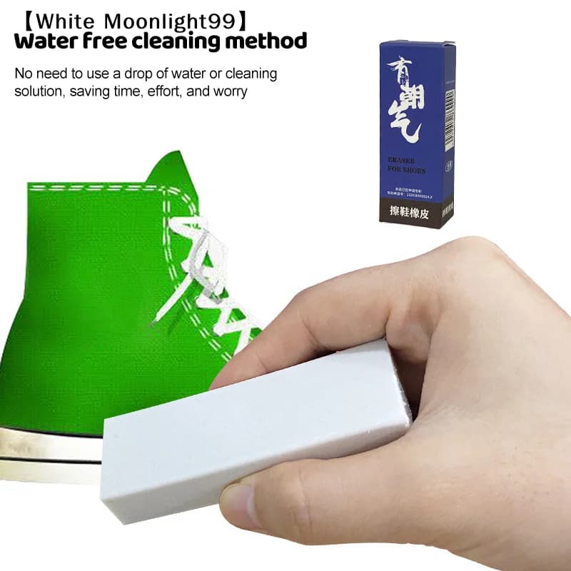 maveraWhite StrassEraser Scarpe scamosciate Stivali da neve Scarpe in nabuk, Smacchiatore Scrub Eraser Prodotti per la pulizia