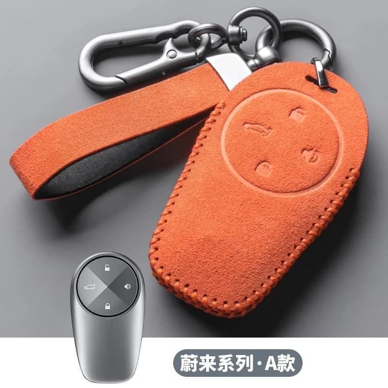 Per NIO ES8 ES6 ES7 EC6 ET7 ET5 NFC Card Key Case High-end Car Shell Pacchetto per Gli Uomini Auto Portachiavi A Distanza Accessori