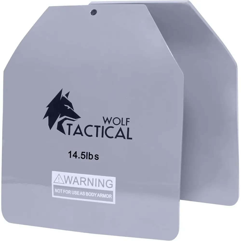 Piastre per Gilet Ponderato Ergonomiche Curve - Set da 5.75/8.75/14.5 LB per WOD, Allenamento della Forza, Corsa, Allenamenti Intensi