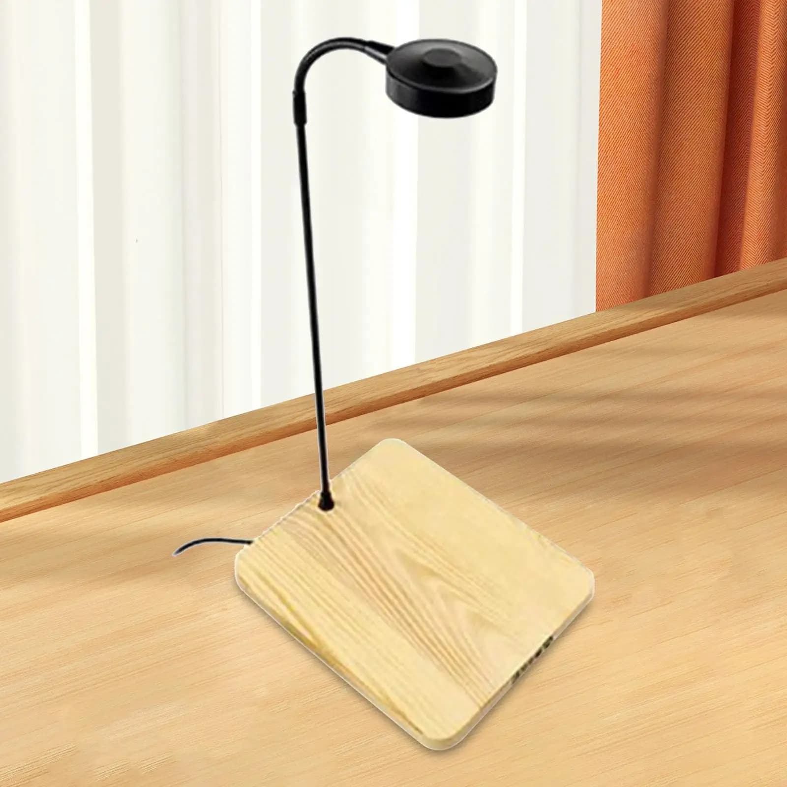 Luce per Acquario, Illuminazione per Vasca dei Pesci, Portatile, Alimentata via USB, per Piante in Vaso, Acquario d'Acqua Dolce, Paesaggio in Miniatura per Esterni e Interni
