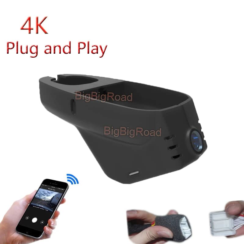4K Full HD 2016P For Ford Territory 2019 2020 2021 Car Wifi DVR Video Recorder Dash Camera Black Box Wide Angle Dashcam