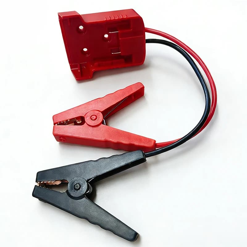 Cavo di avviamento di emergenza per Milwaukee 18V, adattatore da batteria 18V a avviatore di emergenza per auto, ricambio per utensili Milwaukee