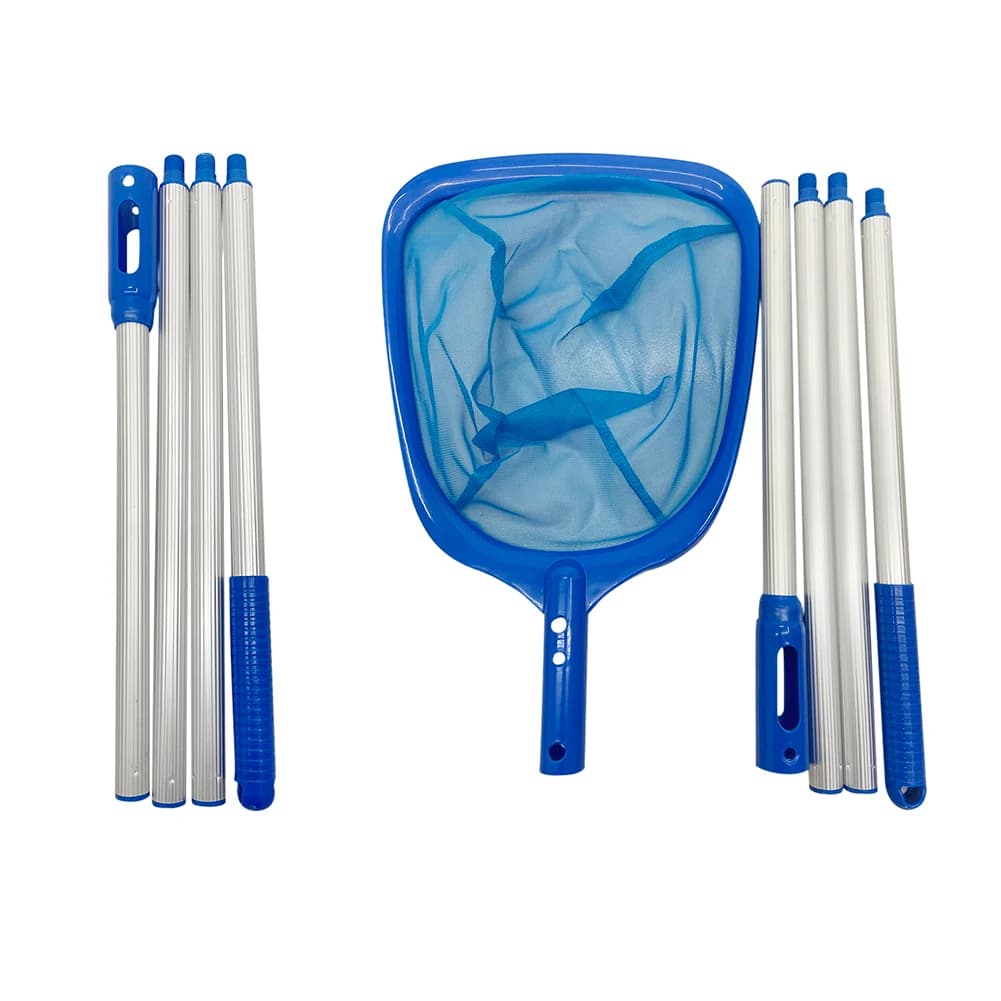 Rete per Piscina Telescopica, Skimmer per Foglie, Rete per Pulizia Piscina Staccabile, Accessorio Multifunzionale Durevole per la Pulizia e la Pesca