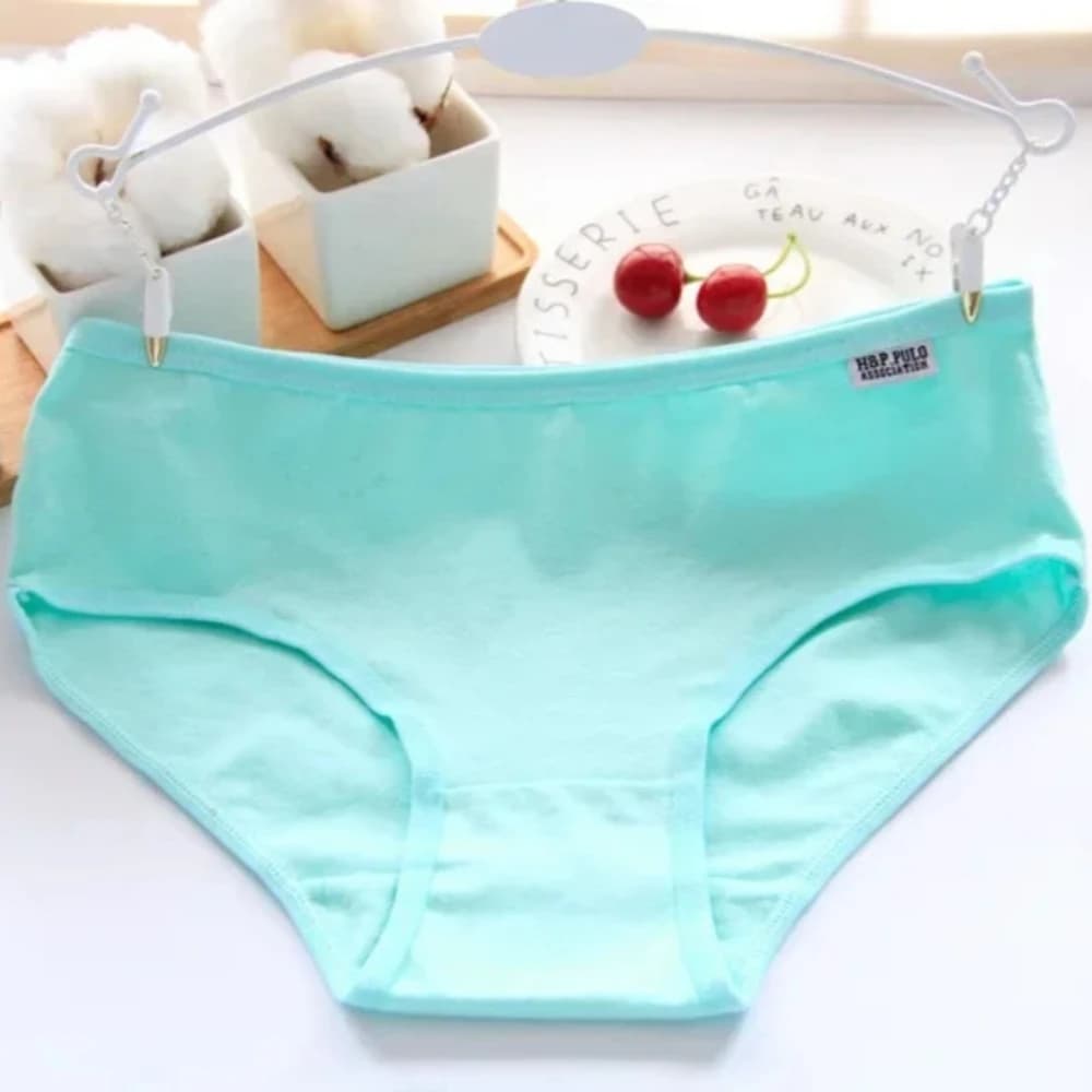 7 Pack Women Triangle Briefs Soft Breathable Solid Color Comfort Fit Daily Wear Ladies Underwear Panties Intimates