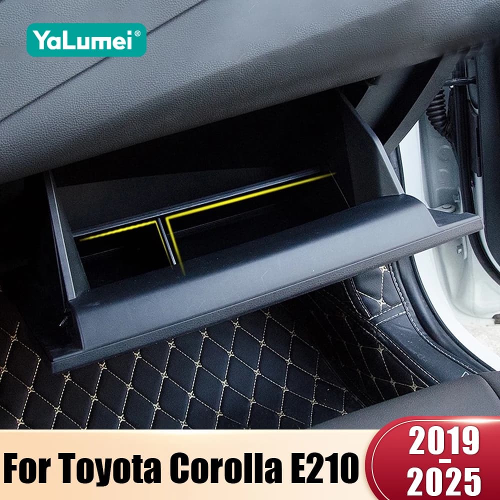 Per Toyota Corolla E210 2019 2020 2021 2022 2023 2024 2025 Hybrid ABS Auto Co-pilota Scatola di Immagazzinaggio Organizzatore Contenitore Vassoio copertura