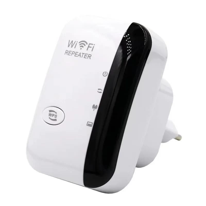 Ripetitore Wi-Fi, Amplificatore di Segnale Wireless, Estensore di Rete, Amplificatore di Segnale per Router Domestico EU/US