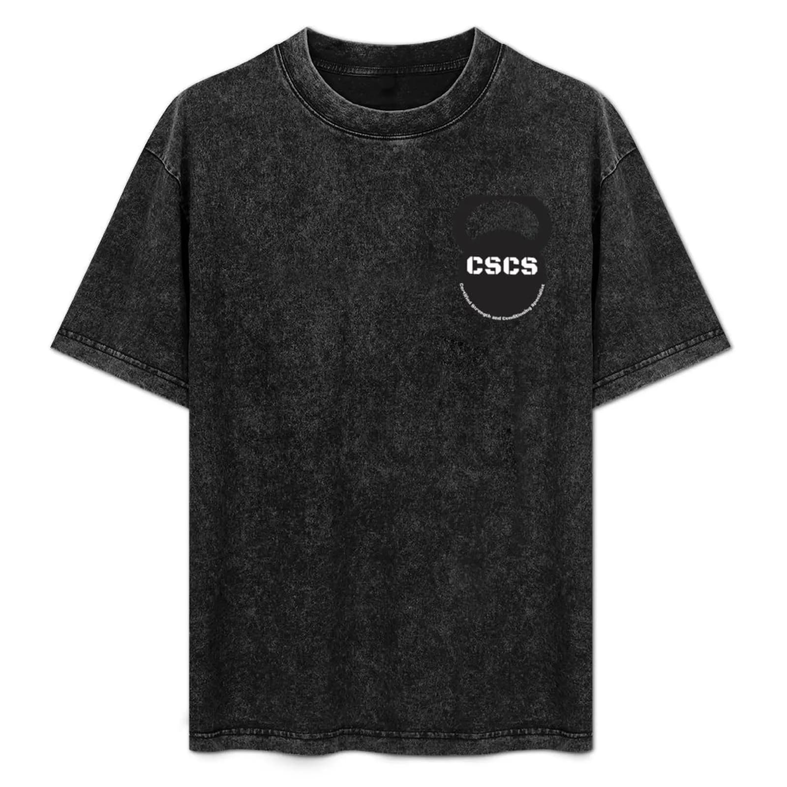 T-shirt CSCS Kettlebell Basic con scollo rotondo e maniche corte