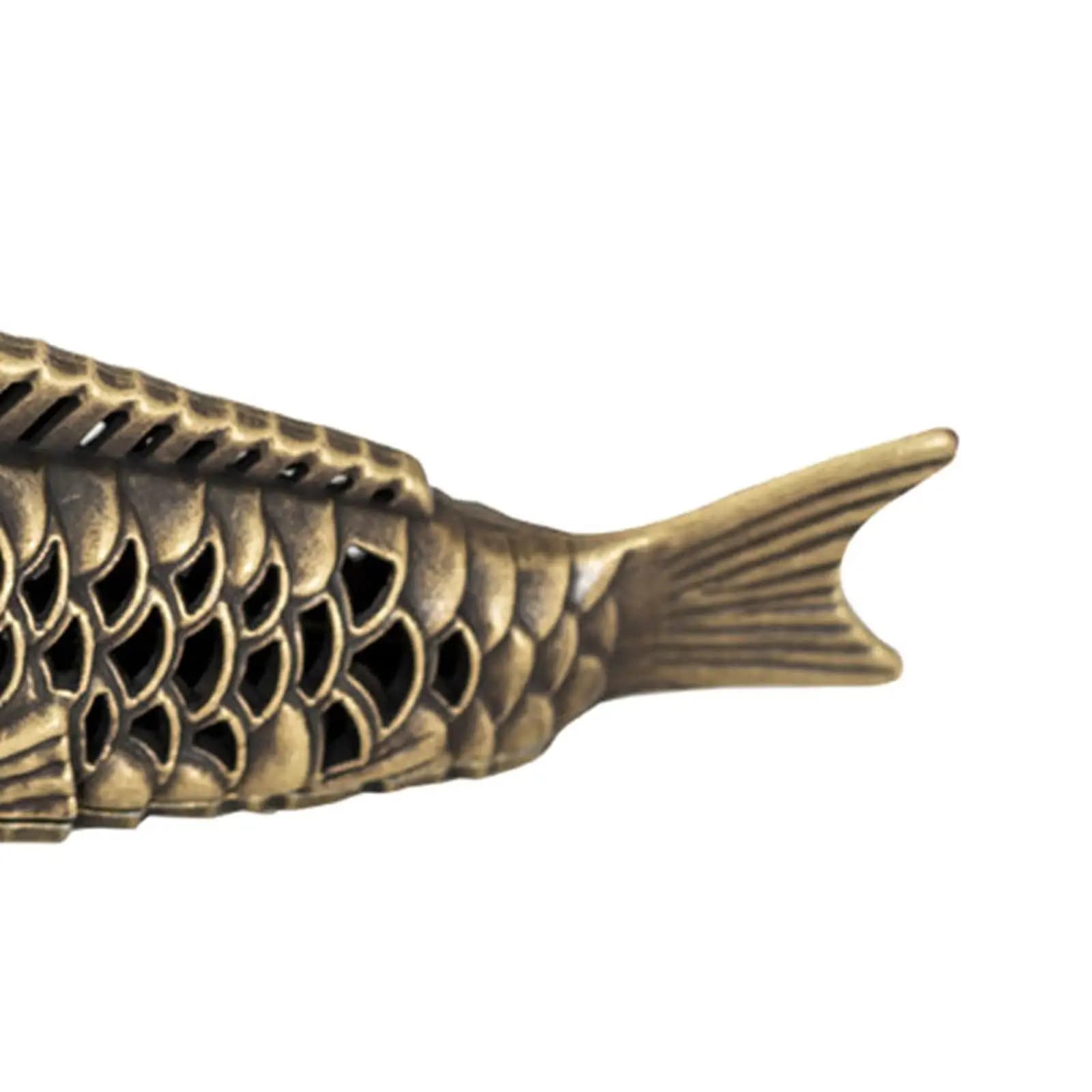 Carp Incense Burner Decor Incence Stick Holder for Living Room Hotel Bedroom