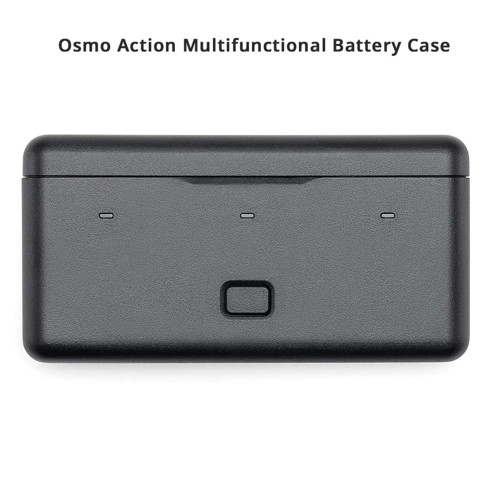DJI Osmo Action Multifunctional Battery Case fast charges three batteries original brand new in stock