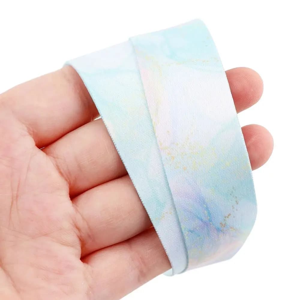 Holder Key Ring Holder Webbings Ribbon Mobile Phone Strap Marble Printing Lanyard Phone Hang Rope Neck Straps Phone Lanyard