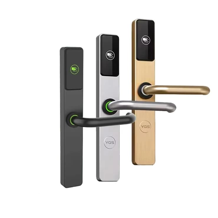 Serratura Intelligente Digitale con Controllo da Smartphone, Nuova Serratura Senza Chiave con Carta RFID per Porte
