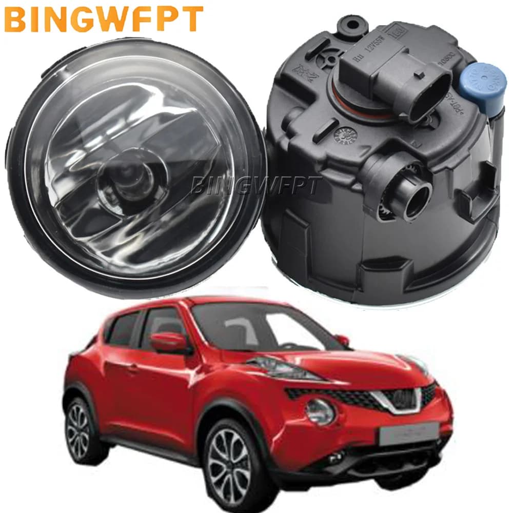 Gruppo fendinebbia per Nissan Juke (F15) 2010 2011 2012 2013 2014 Auto Paraurti Anteriore DRL 12V H11 Nebbia Lampada di marcia diurna