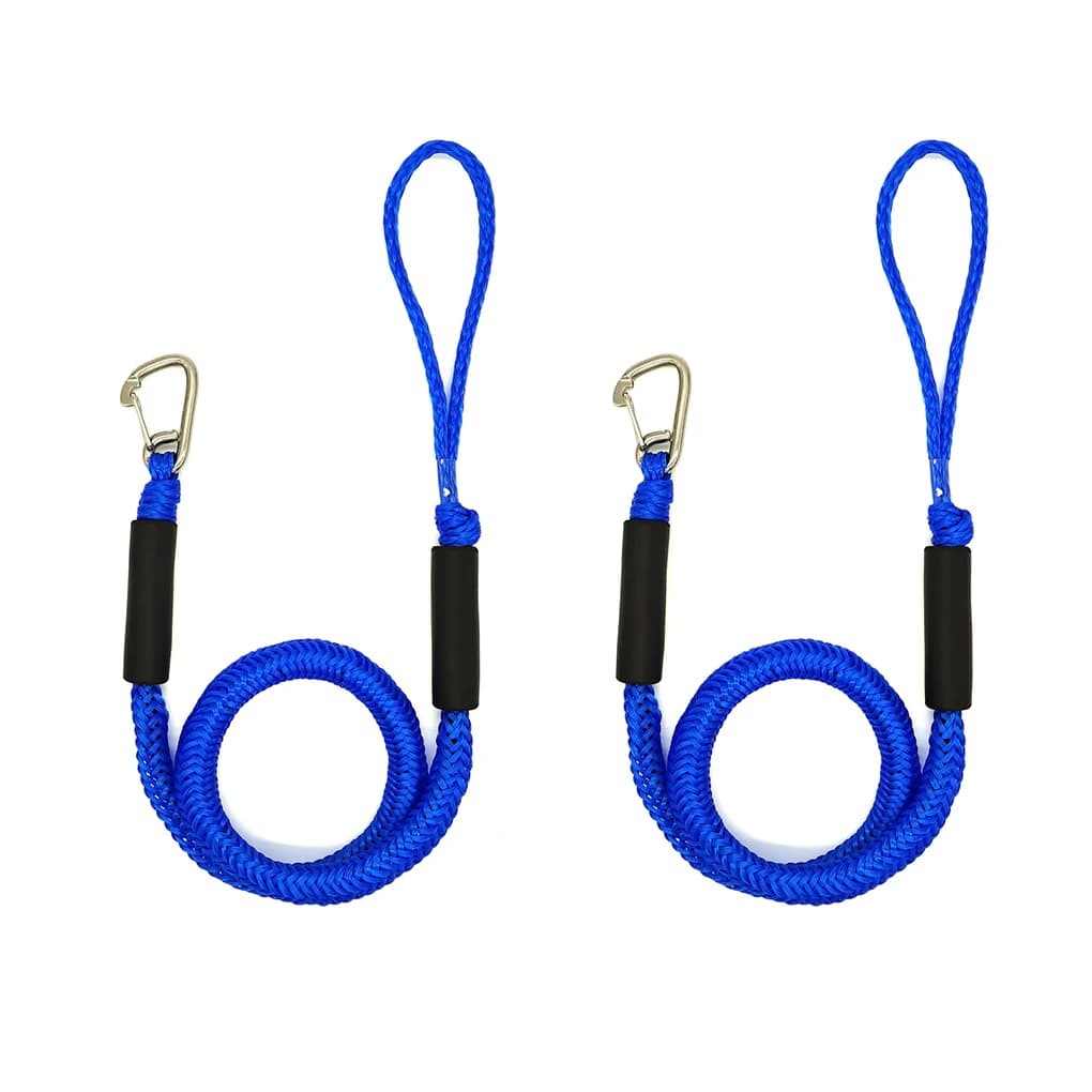 2PCS Linee Dock Corda marina elastica Corde elastiche Fascette ammortizzatori per kayak Accessori per kayak d'acqua Accessori per barche