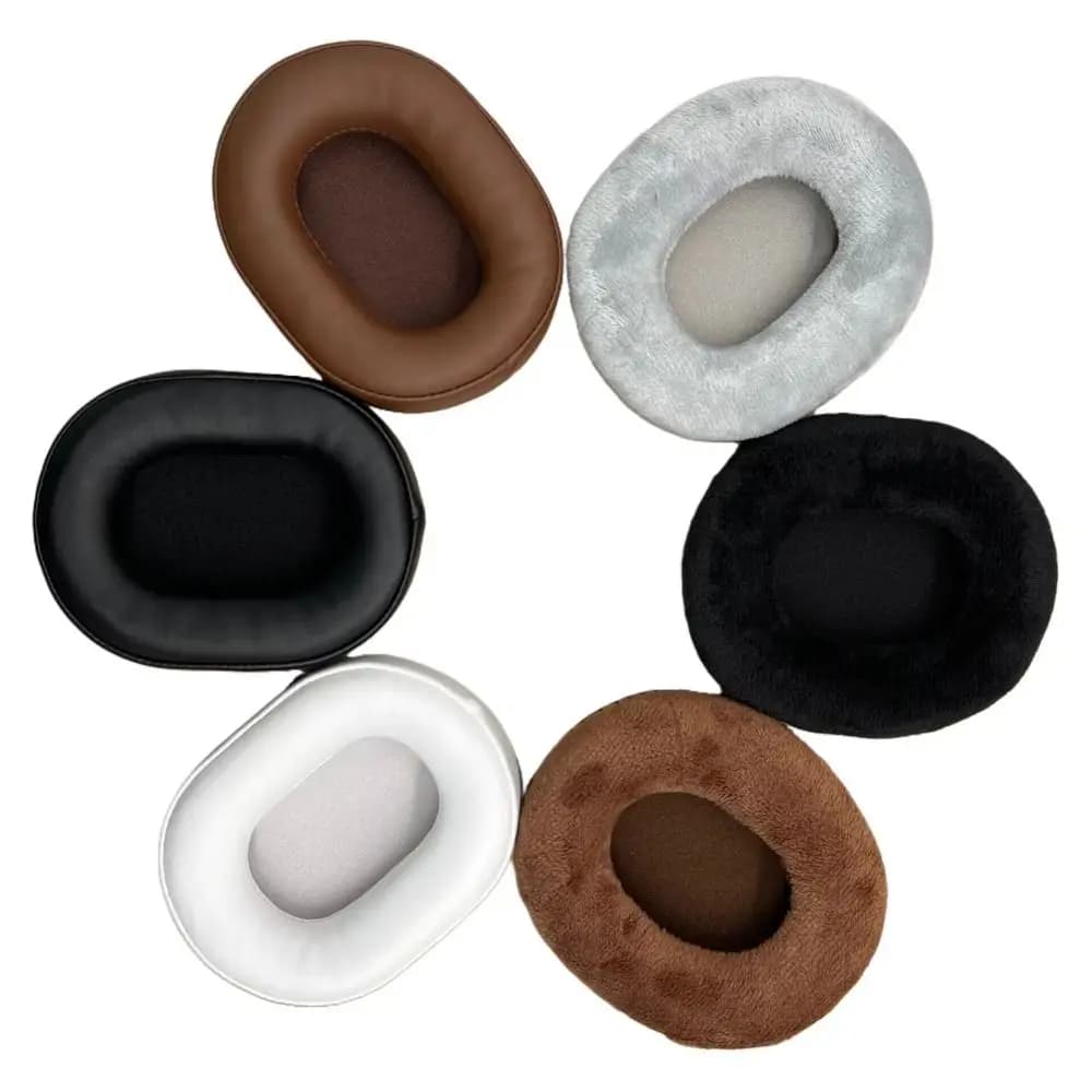 1Pair Replacement Ear Pads Memory Foam Soft Ear Cushion Earpads for Audio Technica ATH-MSR7b SE M50 M40 M30 M20X
