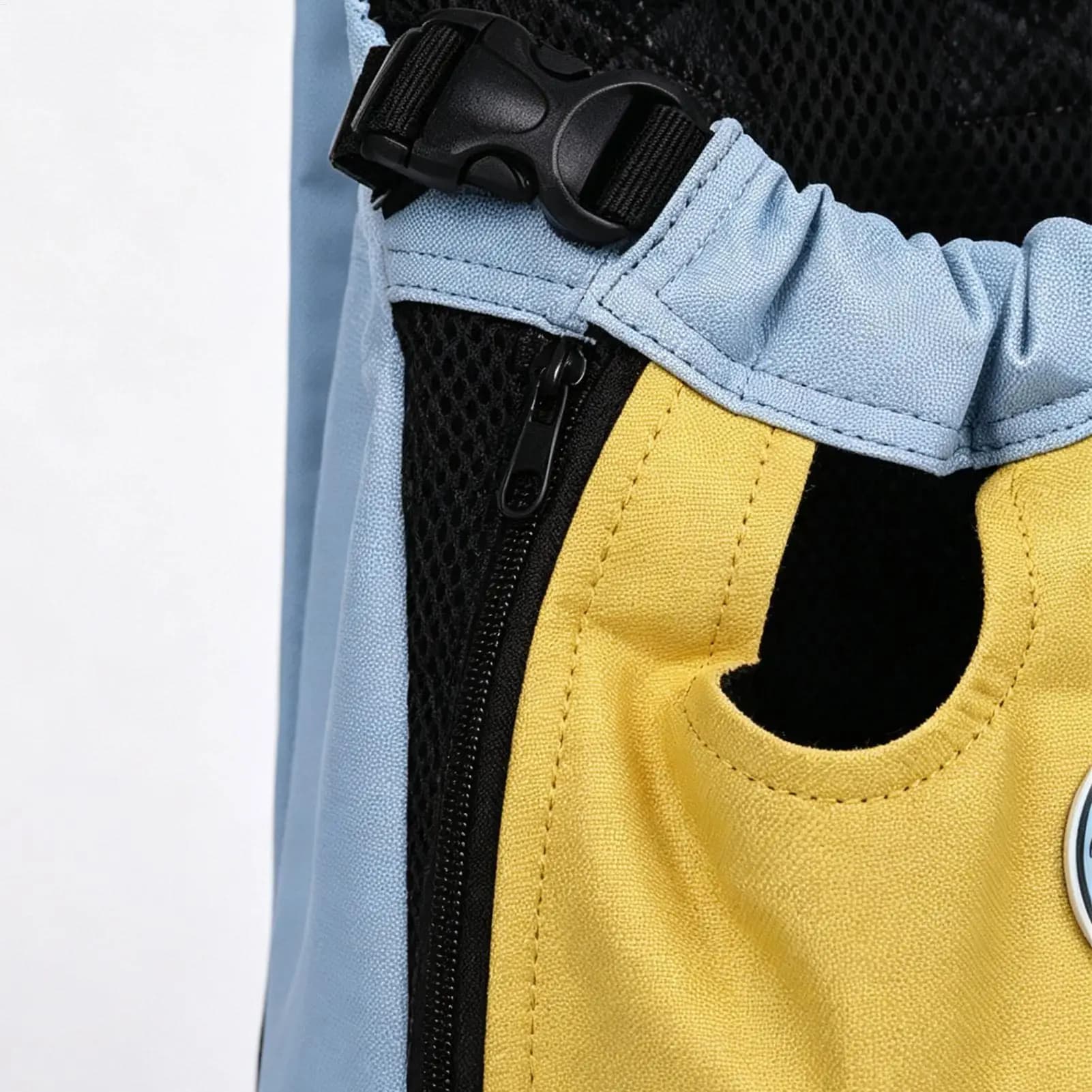 Dog Carrier Front Pack Pet Leg-Out Adjustable Chest Backpack Hands-Free Cat Front Carrier For Commuting Riding Walking Daily
