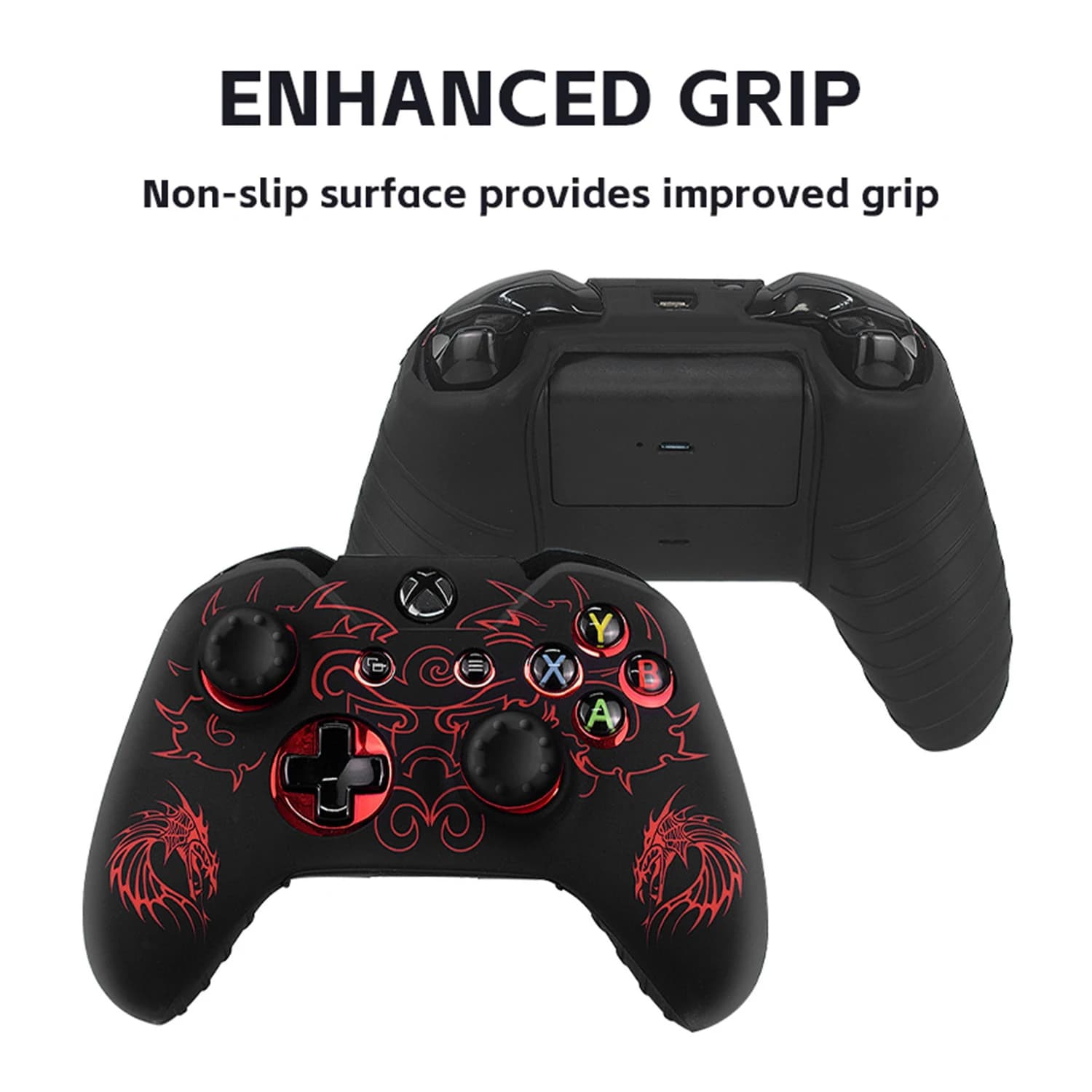 Cover in Silicone con Incisione Laser per Gamepad Xbox Series X, Perfetta per Controller Xbox Series S, Accessori per Joystick
