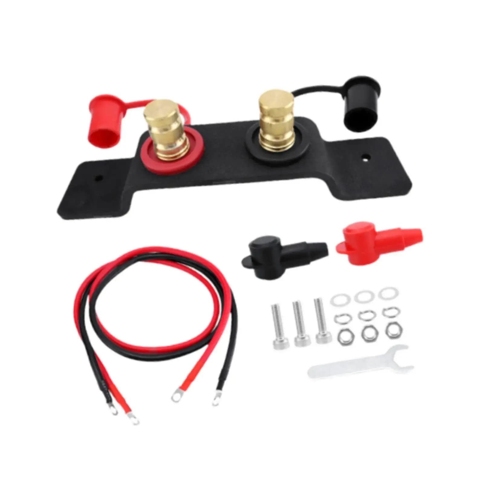 Kit di installazione facile per il trasferimento del terminale batteria per rimorchi, camion, auto, barche e camper