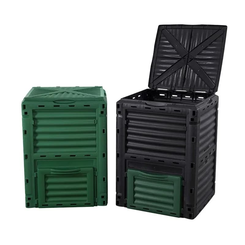 300L 450L Compost Bin Outdoor Garden Compostable Containers