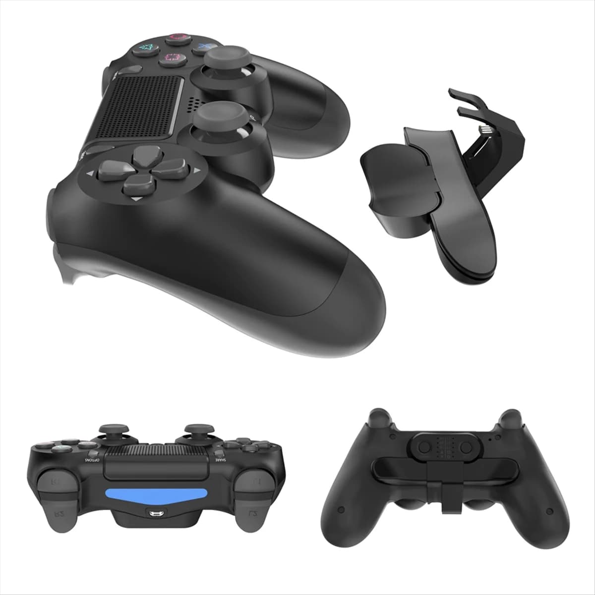 Gamepad Back Paddles for PS4 Strike Pack Controller Extra Buttons for PS4 Turbo Back Button Backkey Extender Z