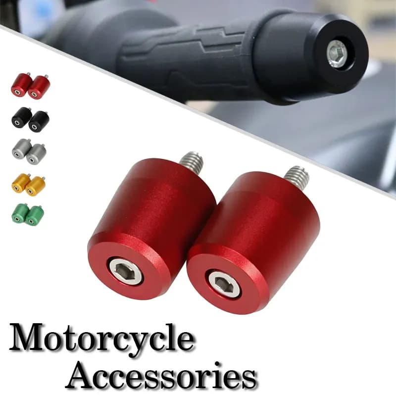 Tappi terminali manubrio moto con contrappeso per HONDA CBR500R CBR1000RR CBR600RR CBR250RR