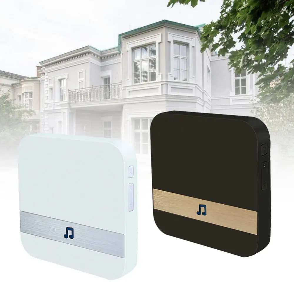 Campanello Campanello video intelligente senza fili Campanello di sicurezza domestica WiFi Campanello di benvenuto Ricevitore interno Campanello per porta intelligente domestico