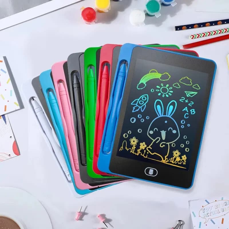 6.5 in lavagna LCD a colori, giocattoli da disegno per bambini, regali per compleanni dei bambini, Halloween, natale e pasqua