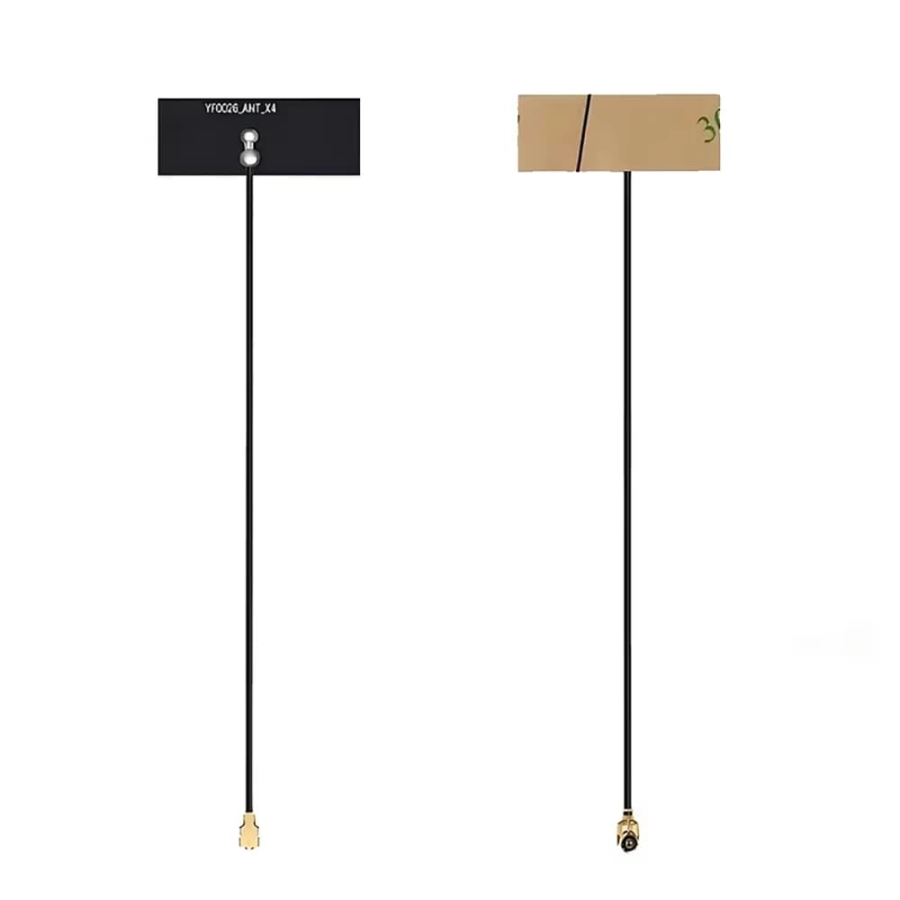 2 Antenne FPC WIFI7 2.4G 5G 7G, Antenna WLAN Integrata WIFI-5 WIFI6e Adesiva Morbida con Connettore MHF1 U.FL e Cavo da 10cm