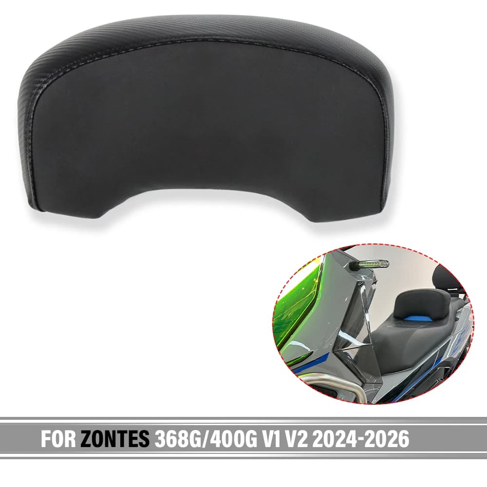 FOR ZONTES 368G 368-G 368 G 400G 2024-2026 Motorcycle Driver Backrest Enlarged Waist Lumbar Support Rider Cushion Seat Back Rest