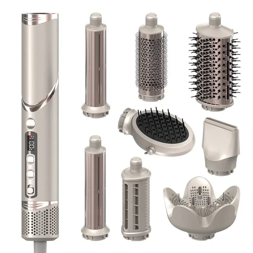 Asciugacapelli HD430 FlexStyle Styling e asciugatura ad aria, potente spazzola e multi-stilettante con bigodini ad avvolgimento automatico