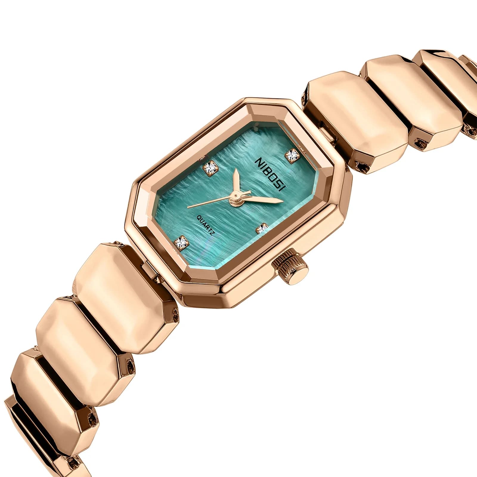 NIBOSI Orologio da donna Top Brand Moda Cintura in acciaio Orologio da polso al quarzo da donna Bellissimi regali Orologi da donna di lusso Montre Femme