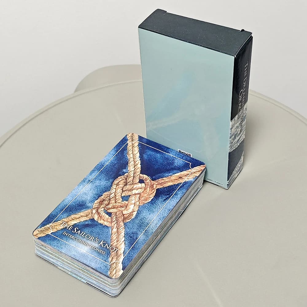 60 pezzi di carte Oracle The Dreaming Waves Mazzo Oracle 10,3 * 6 cm riempito con sussurri morbidi piumati della saggezza