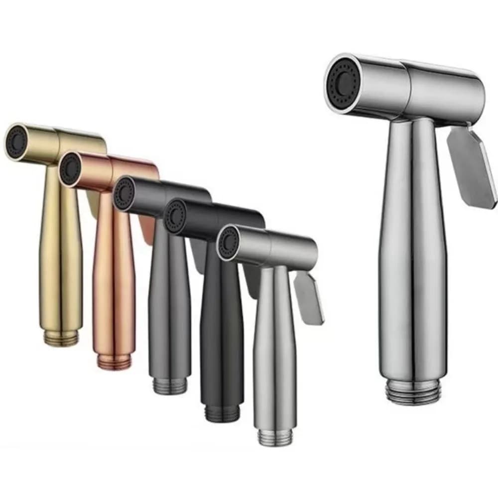 Bathroom Stainless Steel Faucet Spray Handheld Toilet Bidet Faucet Stainless Steel Hand Bidet Sprayers Brushed Water Sprayer