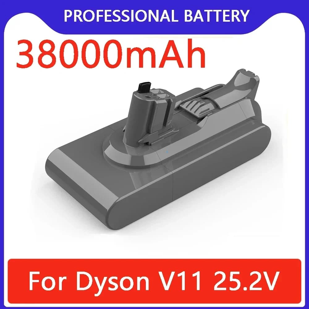 25.2 V 38000 mAh vacuum cleaner Dyson V15 compatible models SV22 SV28 SV29 Battery rechargeable DYSON V15