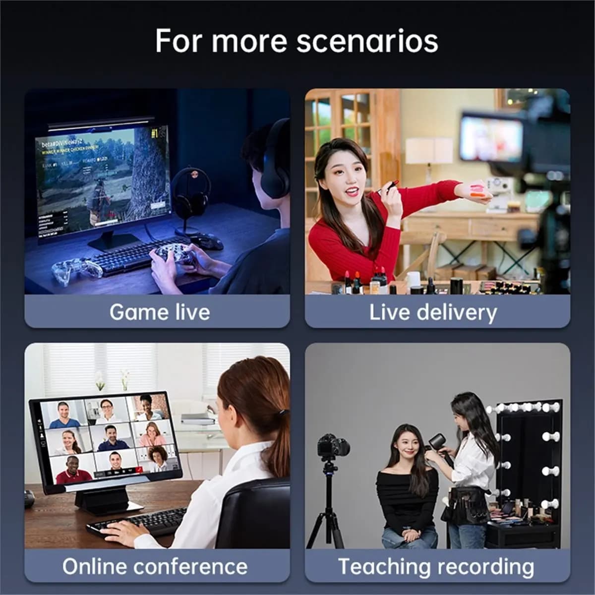 Scheda di acquisizione audio video Scheda di acquisizione video 4K 1080P 60FPS/2K 30FPS Acquisizione videogiochi Scatola di raccolta ad alta definizione