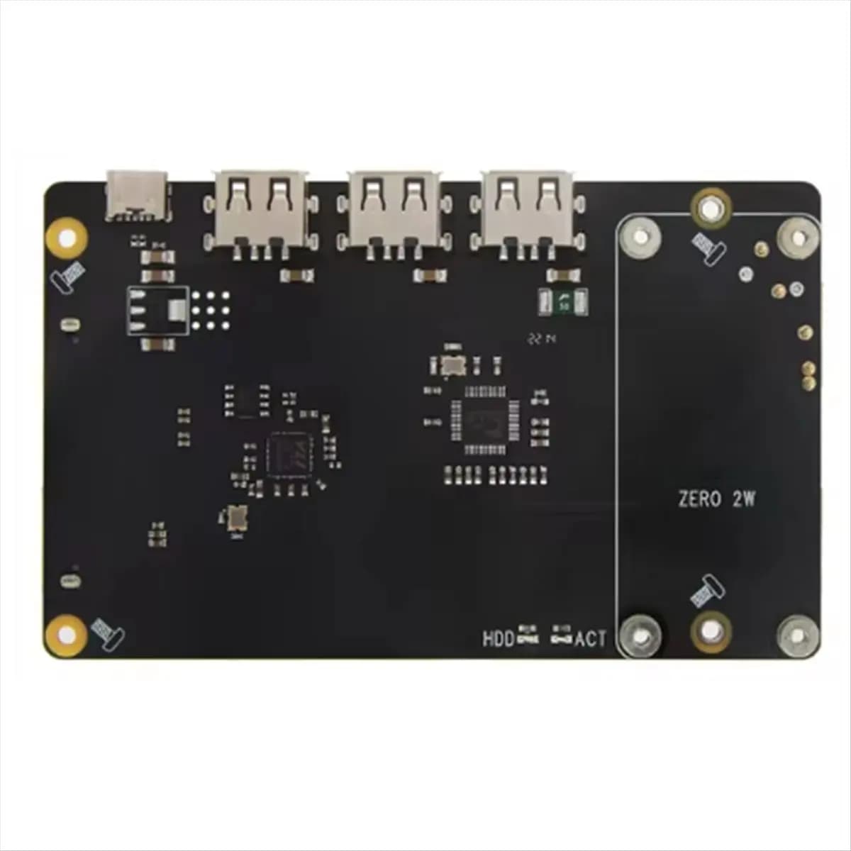 A14G X301 2.5Inch SATA HDD/SSD NAS Storage Expansion Board USB HUB for Zero 2 W / Zero W
