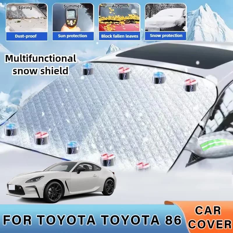 Addensato Auto Ora Parasole Parabrezza Copertura Con 5/9 Magneti Protezione UV Anti Snowboard Luce Solare Per TOYOTA TOYOTA 86