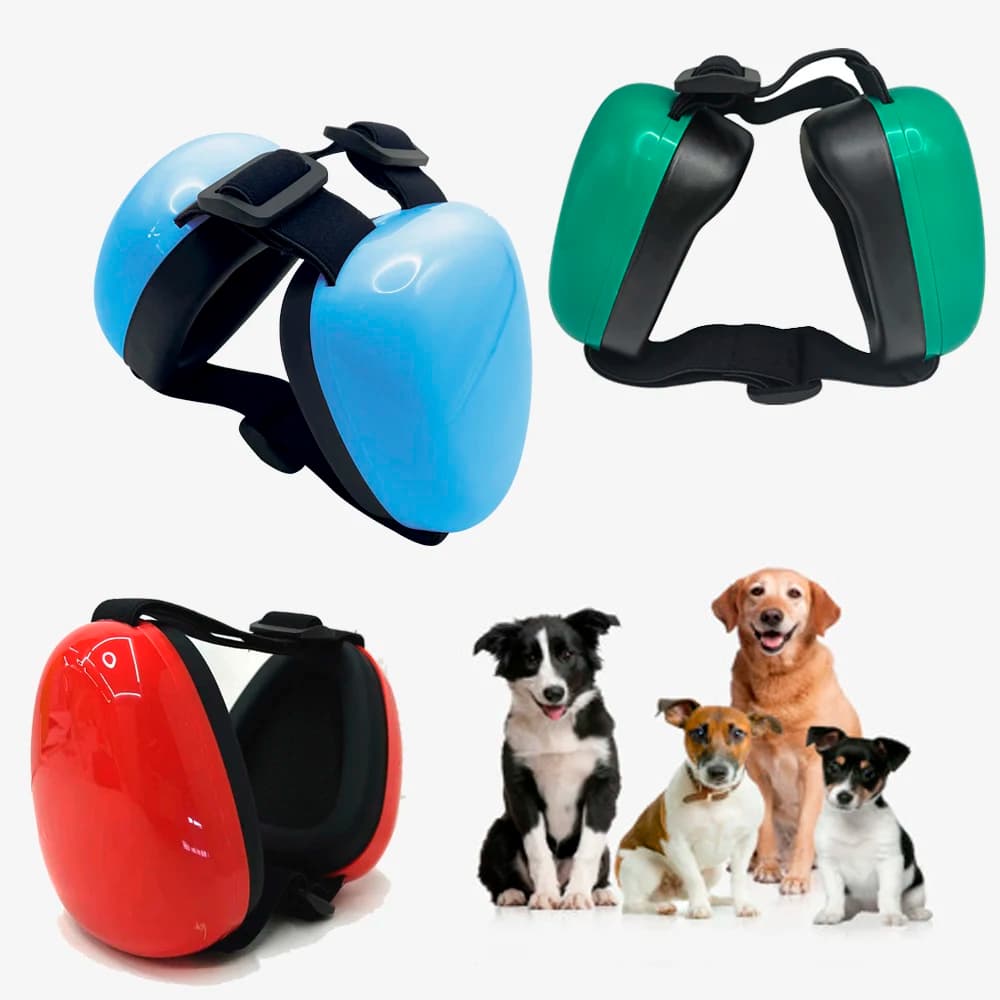 Olyga Noise Protection Dog Ear Muffs Hearing Protection 29dB NRR Pet Earmuff Comfortable Universal Puppy Ear Shield