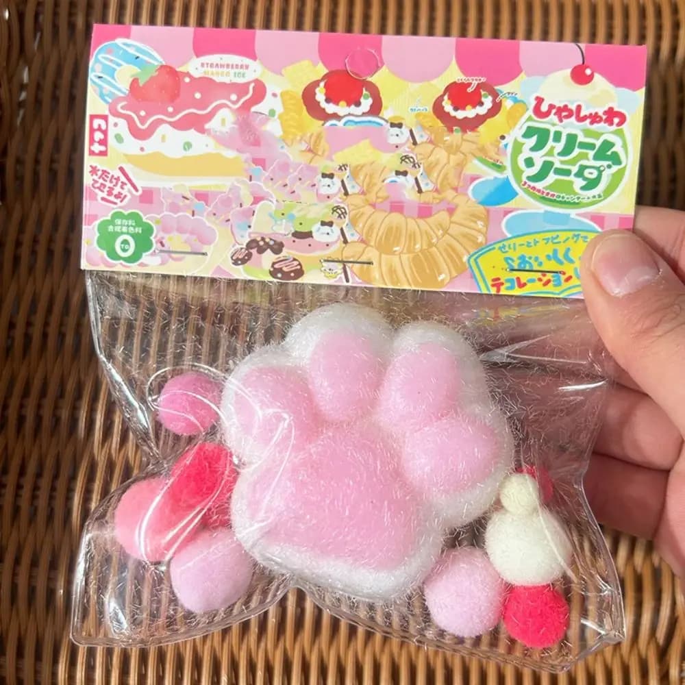 Paw di Gatto in TPR Sicura, Antistress a Lenta Risposta, Flessibile e Morbida, Regalo Unico e Creativo