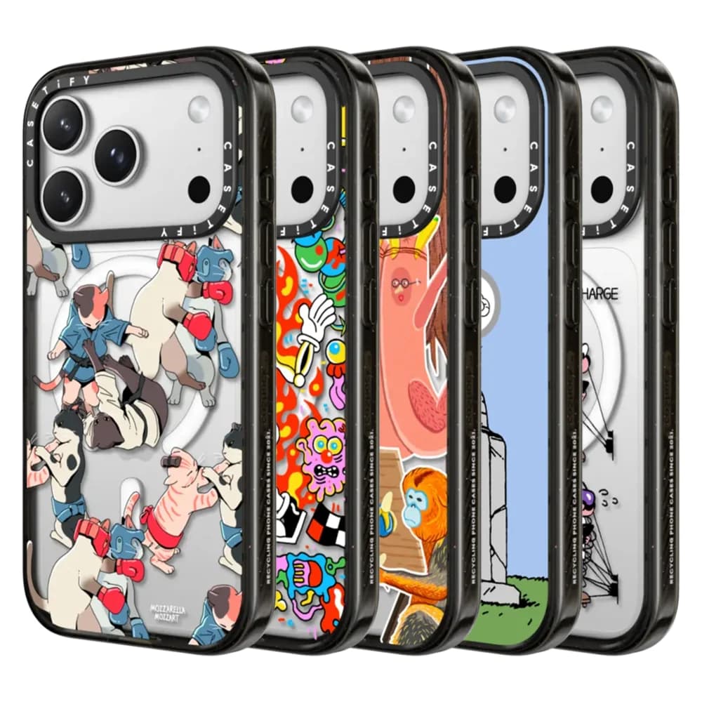 CASETiFY Serie Artisti Emergenti Custodia Magnetica Anti-caduta per iPhone 13 14 15 16 17 Pro Max Air 15 Plus Cover Protettiva