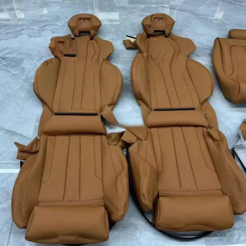 Customized Leather Car Seat Cover Luxury Waterproof NAPPA Car Seat Cover for BMW M3 M4 M5 M6 F31 F30 F32 Cover Seat