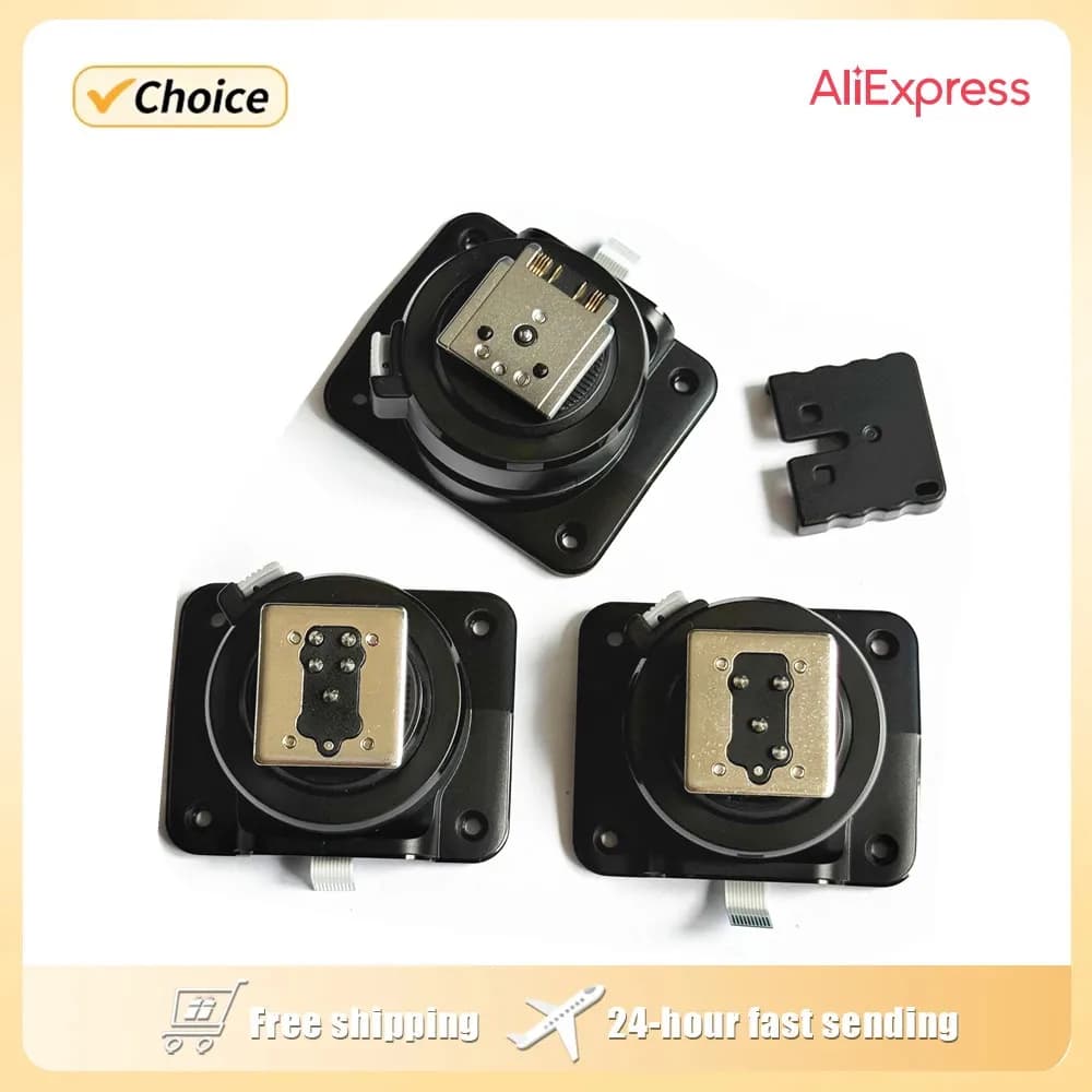 NUOVO Per Godox V100 Flash Hotshoe Hot Shoe Montaggio Posteriore Base Staffa Del Piede V100-S V100-C V100-N V100S V100C V100N SPEEDLIGHT Parte