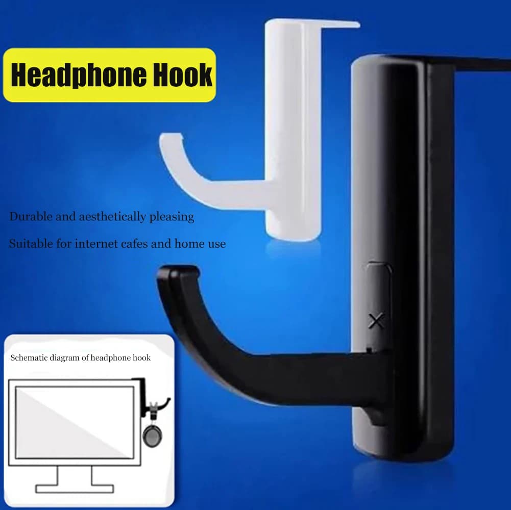 Supporto per Auricolari, Stand per Cuffie, Organizzatore per Auricolari da Computer, Gancio Porta Cuffie, Bestseller