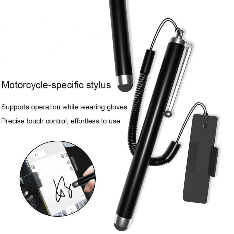 Motorcycle Capacitance Stylus Pen Mobile Phone and tablet Touch Screen Metal Capacitive Pen Tablet For Android for iPhone