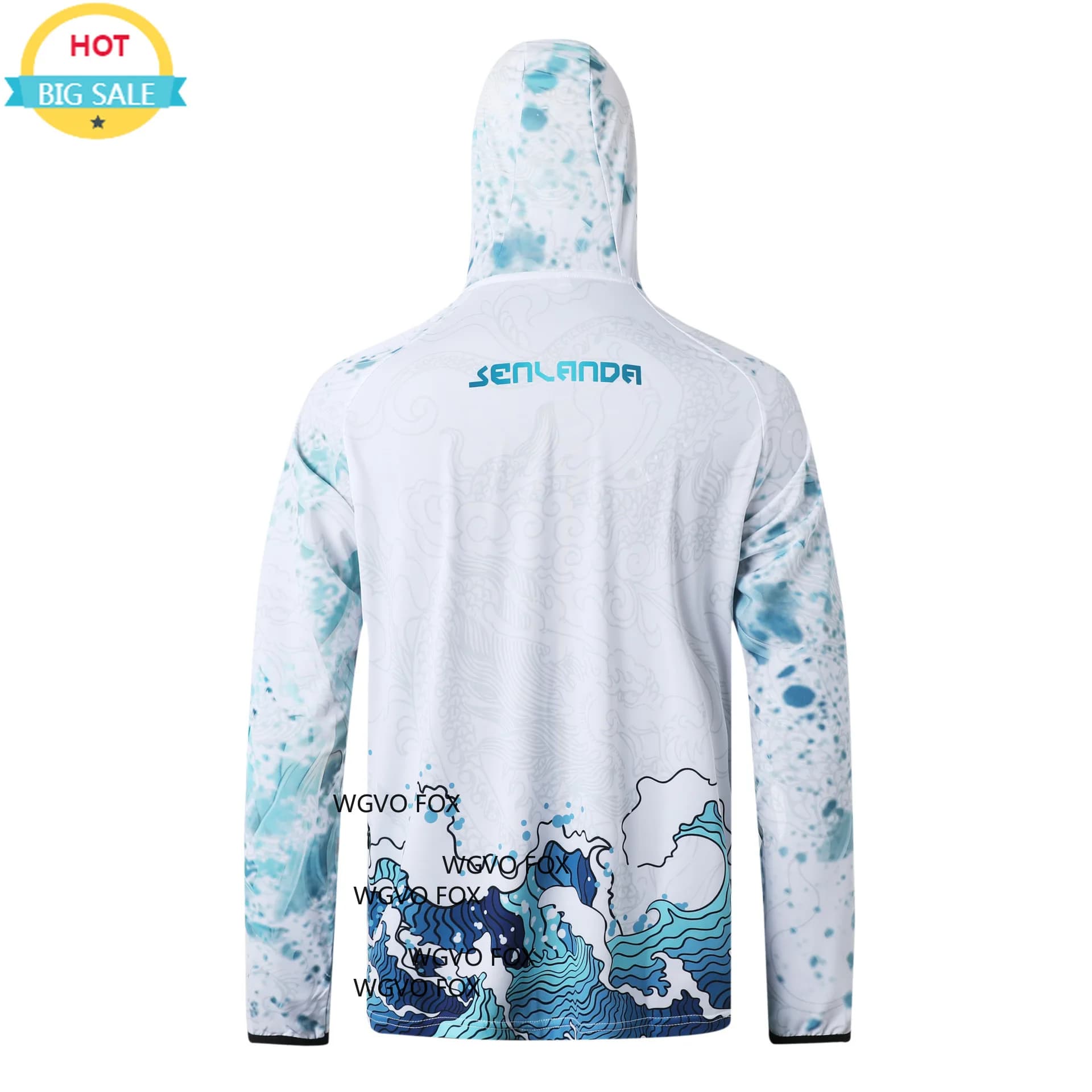 Camicia da pesca estiva per uomo e donna, protezione UV, asciugatura rapida, traspirante, antizanzare, abbigliamento sportivo per esterni