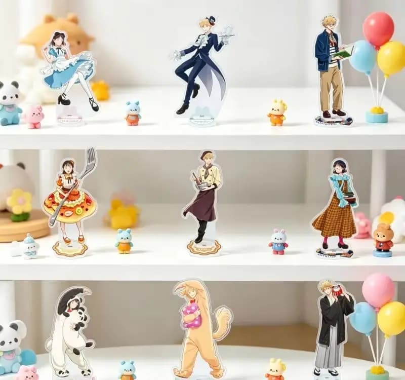 Anime Skip And Loafer Self-Made New Acrylic Stand Collection Bedroom Decoration Accessories Collection Keychain 15CM Gift Option