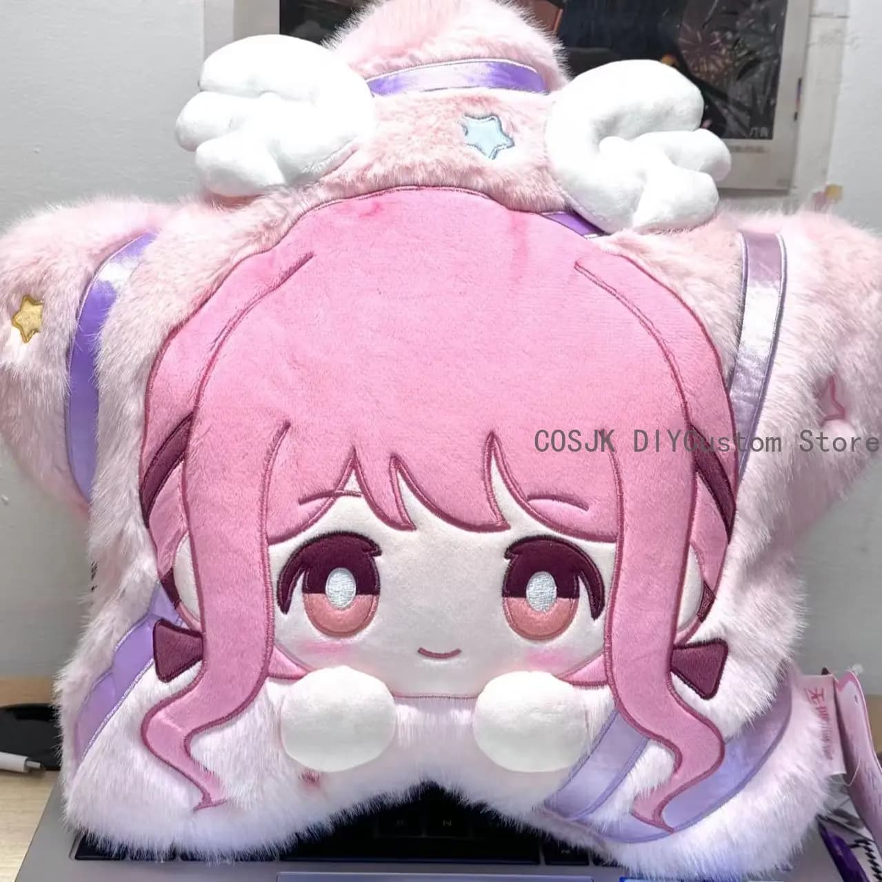 Game Infinity Nikki Kawaii Soft Maumet Cushion Stuffed Throw Pillow Back Cushion Mascot Student Accessory Fans Gift