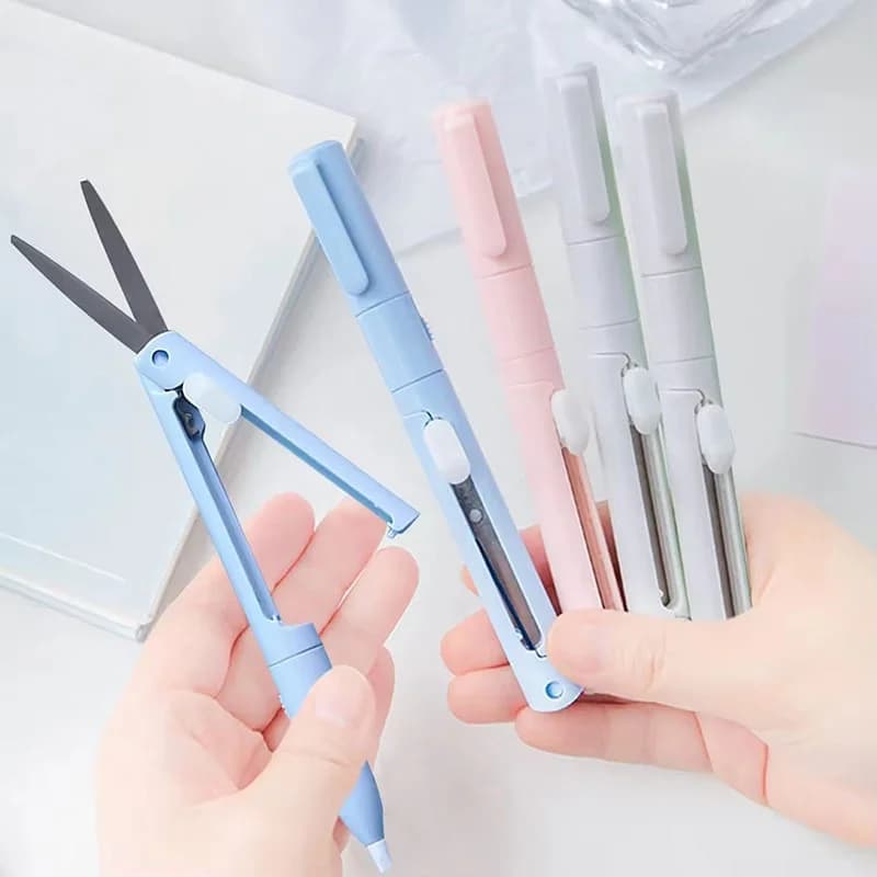 2 In 1 Mini Engraving Knife DIY Scrapbook Cutting Accessories School Office Stationery Gear For Student Stationery Kit Supplies