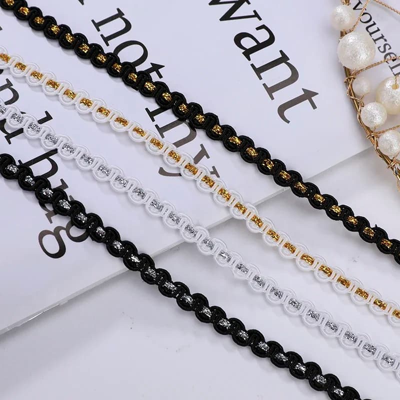 5 Meters/196.85 Inches Per Pack of New Fashion Clothing Accessories Lace Supplies for Evening Dresses, Ball Gowns, Exquisite Wed